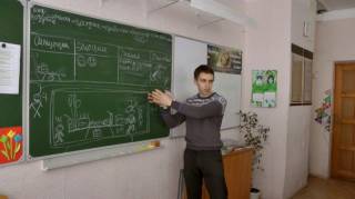Добровольцы Трезвости перешли к практике уроков в школе